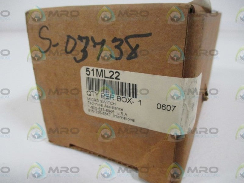 MICRO SWITCH 51ML22  NSFS