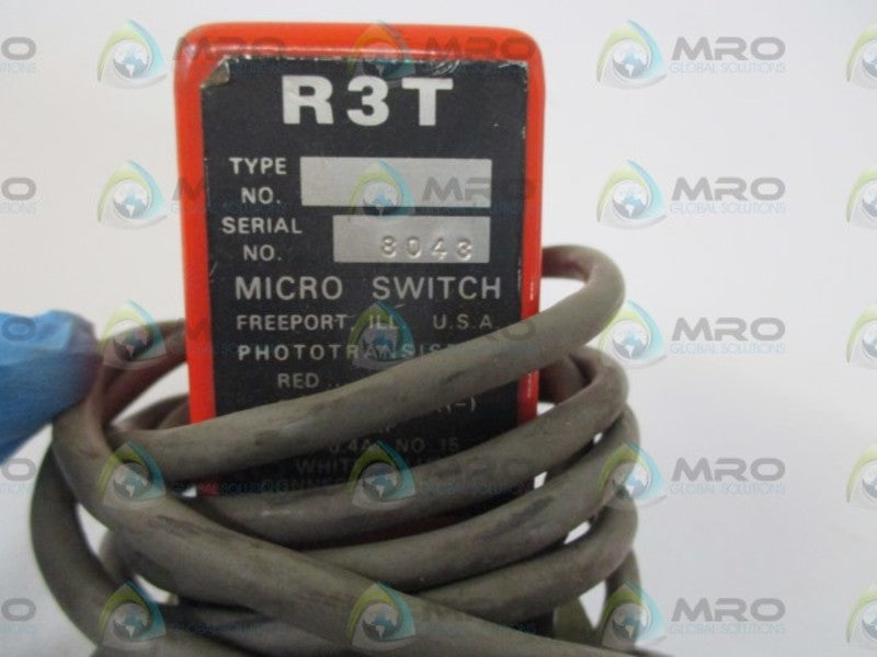 MICRO SWITCH R3T PHOTOTRANSISTOR  UNMP