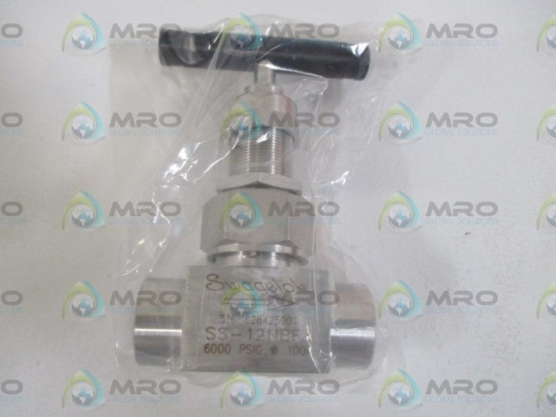 SWAGELOK SS-12NBF8 1/2" NPT NEEDLE VALVE  NSMP