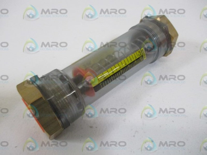UNIVERSAL FLOW MONITOR INC. PX-15GPM-8-F-F FLOW METER  NSMP