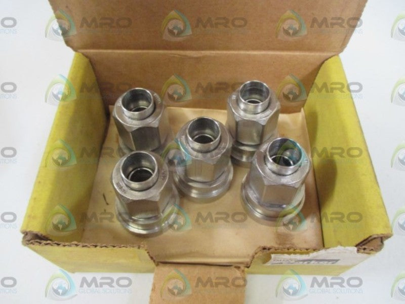 LOT OF 5 PARKER 16-8 TRBTX-SS TRIPLE-LOK NSMP