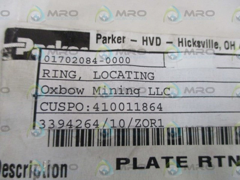 PARKER 01702084-0000 RING  NSNP IN A BAG