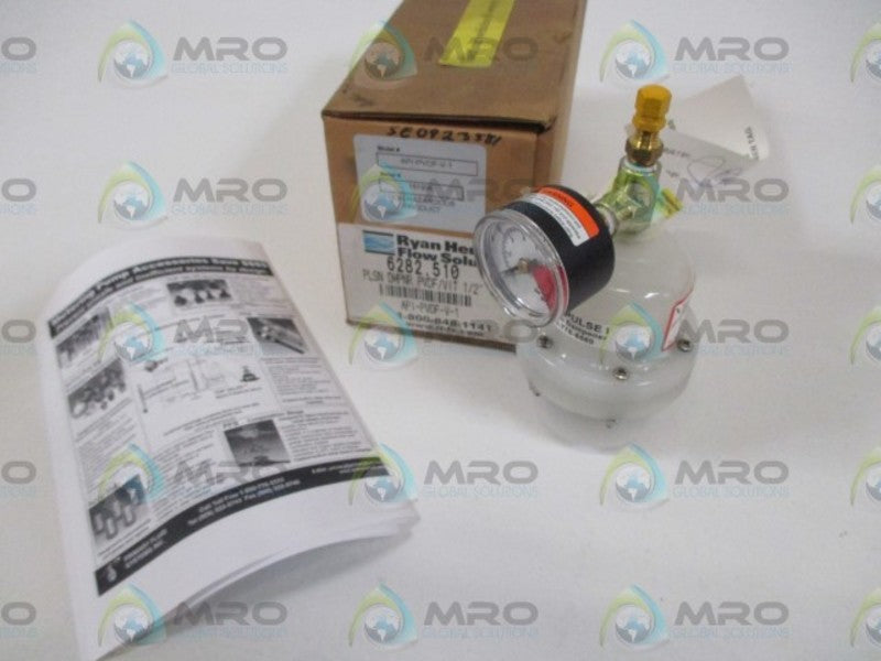 RYAN HERCO API-PVDF-V-1 PLSN DMPNR PVDF/VIT 1/2"  NSMP