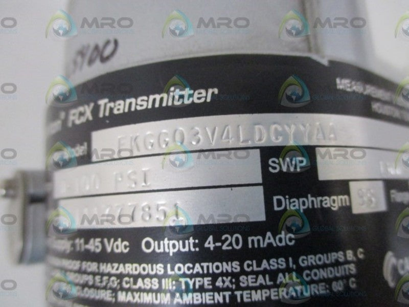 BARTON FKGG03V4LDCYYAA TRANSMITTER  NSNP