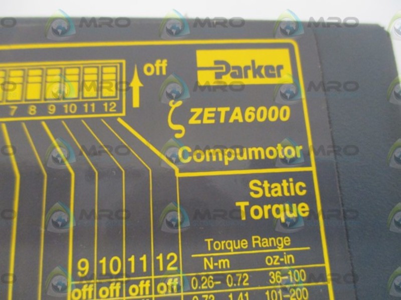 PARKER ZETA6000 SERVODRIVE INDEXER  NSNP