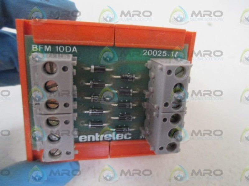 ENTRELEC BFM 10DA INTERFACE CONNECTOR MODULE  NSNP