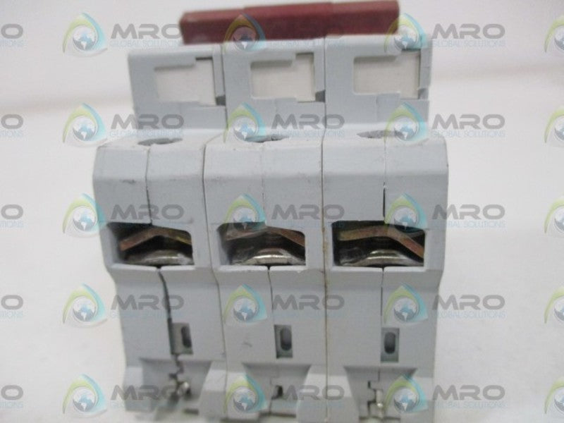 KLOCKNER MOELLER FAZ-B25-3 CIRCUIT BREAKER  NSNP