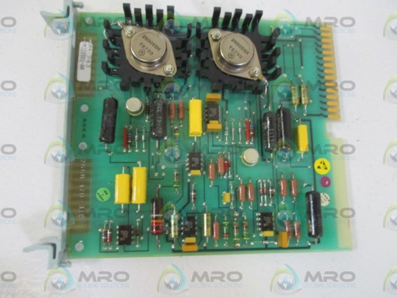 ASEA QH743 EXCITATION UNIT CARD  NSNP