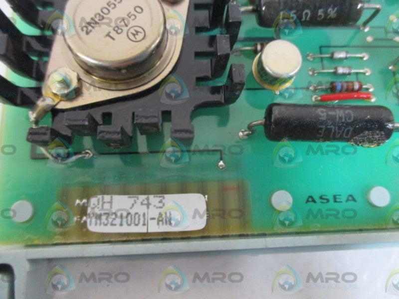 ASEA QH743 EXCITATION UNIT CARD  NSNP