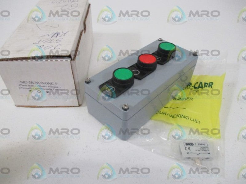 MC-3B-NONONC-F 3-PUSHBUTTON STAION  NSMP