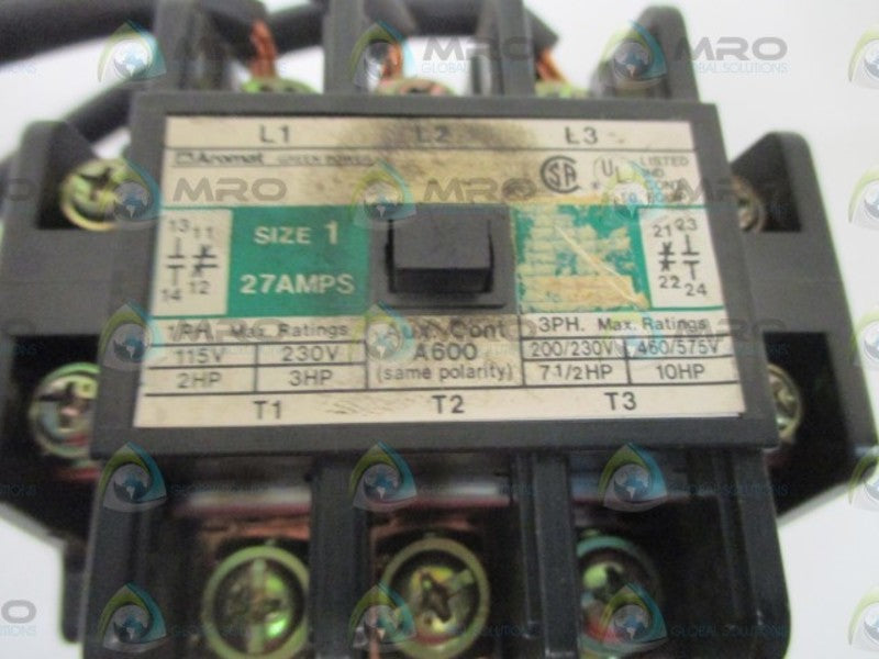 AROMAT SIZE 1 CONTACTOR  UNMP