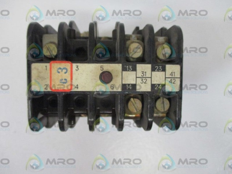 SIEMENS 3TA2112-0A CONTACTOR  UNMP