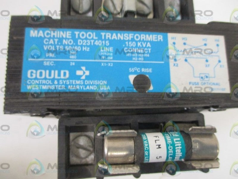 GOULD D23T4015 TRANFROMER  UNMP