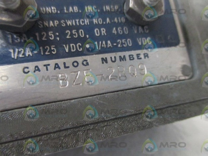 MICRO SWITCH BZE-2RQ9 LIMIT SWITCH  NSNP