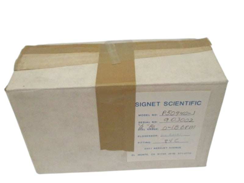 SIGNET SCIENTIFIC P50940-1 FLOWMETER  NSMP