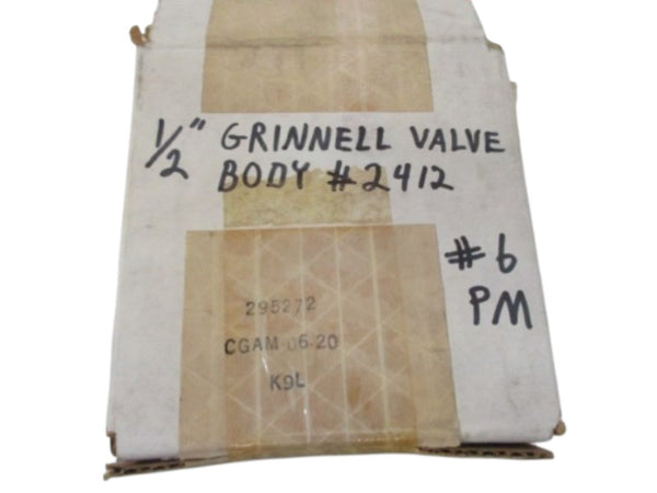 2412 1/2" GRINDELL VALVE  BODY  NSMP