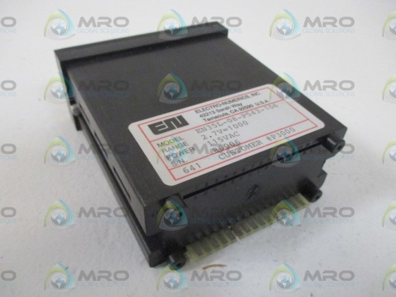 ELECTRO-NUMERICS EN35L-08-P543-106 PANEL METER  NSMP