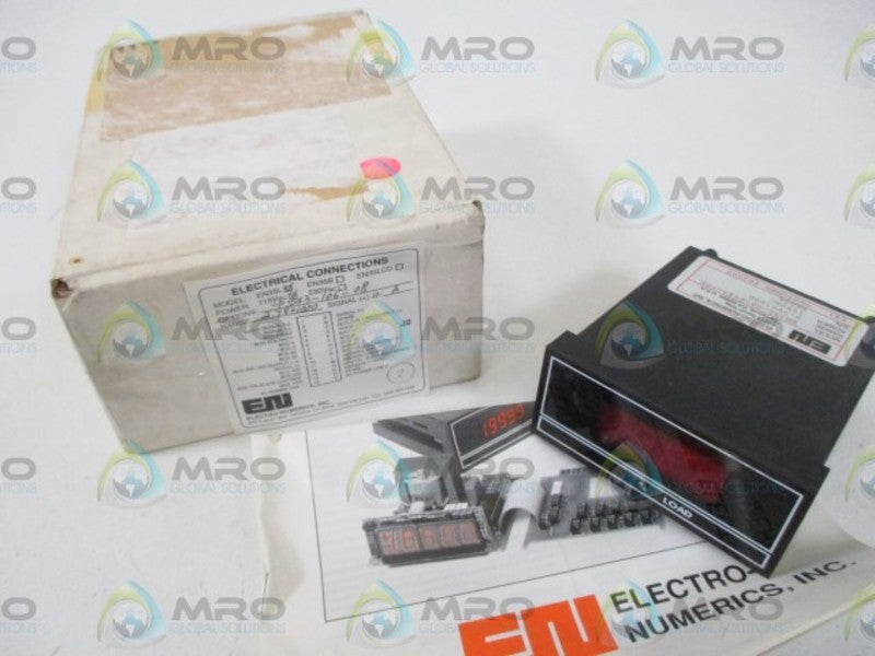 ELECTRO-NUMERICS EN35L-08-P543-106 PANEL METER  NSMP