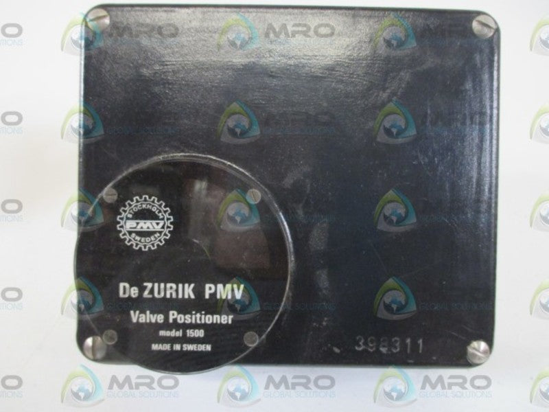 DMV MODEL 1500 VALVE POSITIONER  NSMP