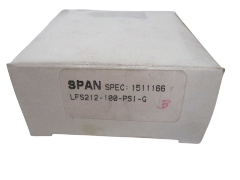 SPAN LFS212-100-PSI-G GAGUE 0-100PSI  NSMP