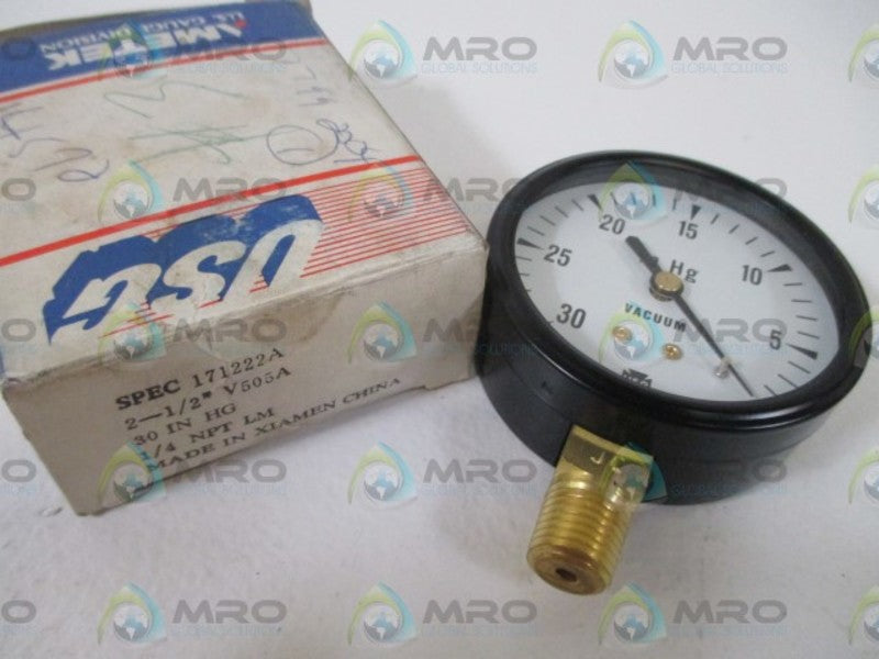 USG 171222A GAUGE 30-0 PSI  NSMP