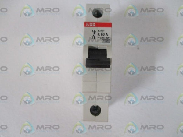 ABB S201-K60 CIRCUIT BREAKER 60A  NSMP