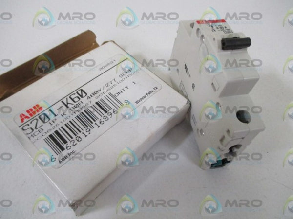 ABB S201-K60 CIRCUIT BREAKER 60A  NSMP
