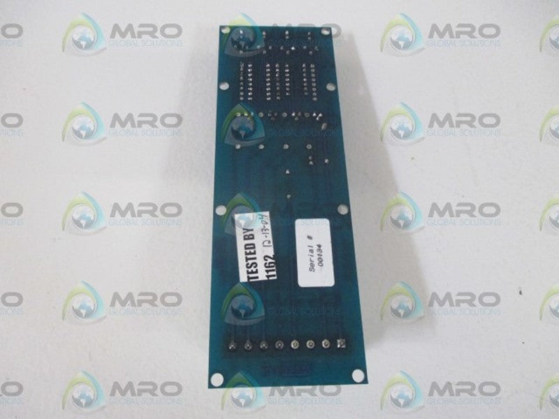 BALDWIN ENKEL COPR. 013-07785 CARRIAGE SETPOINT MODULE  NSNP
