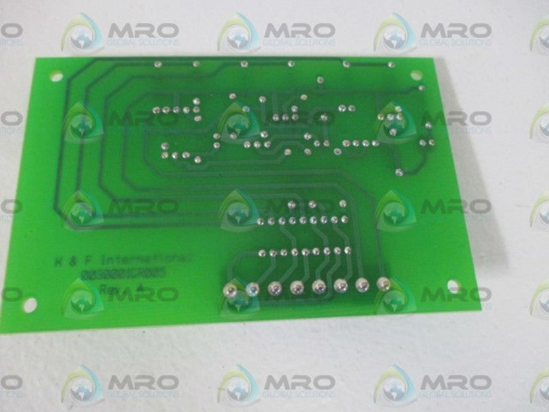 K&F INTERNATIONAL 0030001GR005 CIRCUIT BOARD  NSNP