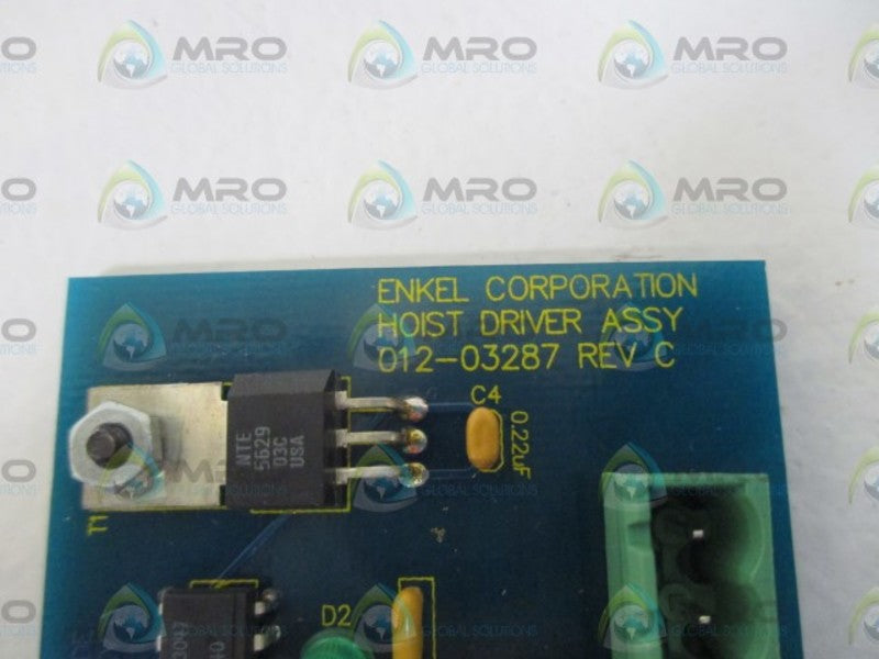 ENKEL CORP. 012-03287 HOIST DRIVER ASSY.  NSNP