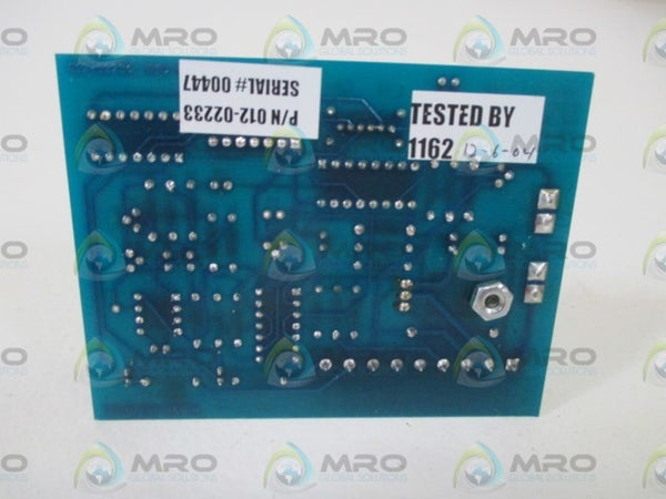 ENKEL CORP. 012-02236 PC  BOARD  NSNP