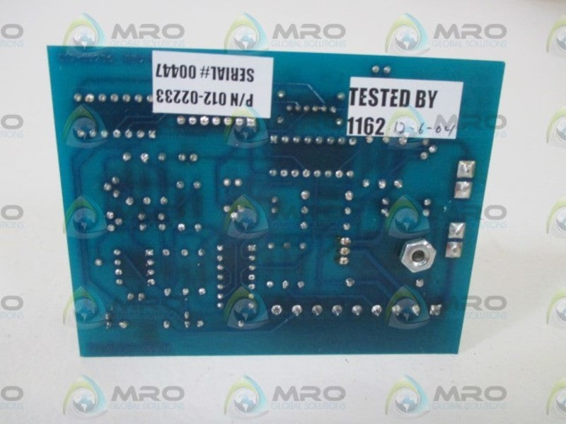 ENKEL CORP. 012-02236 PC  BOARD  NSNP