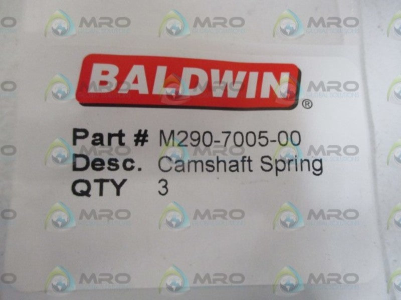 BALDWIN M290-7005-00 CAMSHAFT SPRING (QTY.2 )  NSNP IN A BAG