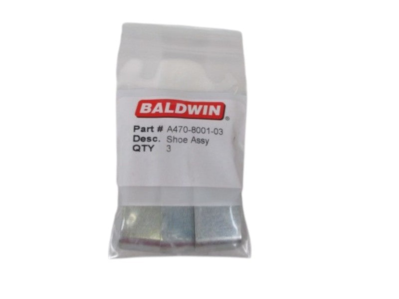 BALDWIN A470-8001-03 SHOE ASSY. (QTY.3)  NSNP IN A BAG
