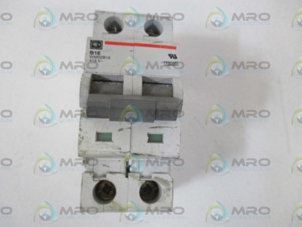 CUTLER HAMMER WMS2B16 CIRCUIT BREAKER UNMP