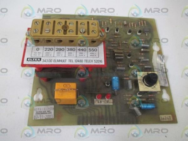 ELTEX 16241 CIRCUIT BOARD  UNMP