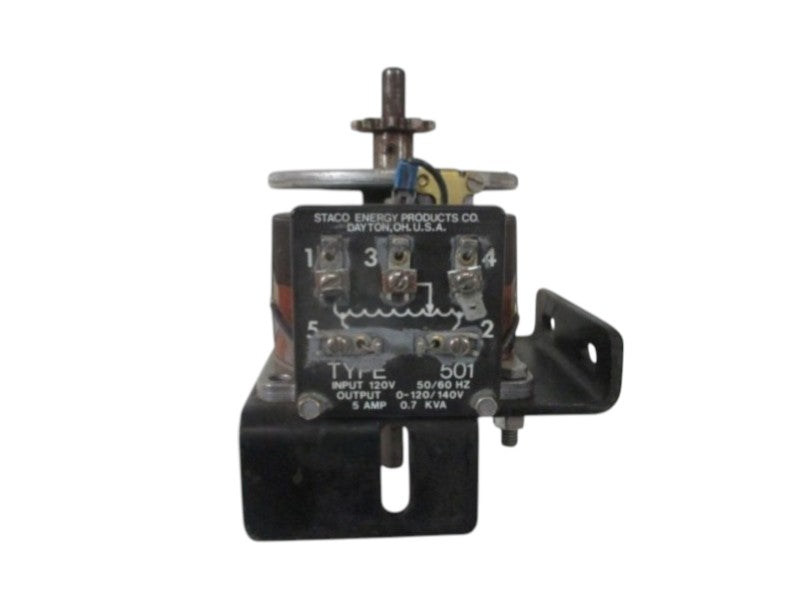 STACO 501 VARIABLE TRANSFORMER  UNMP