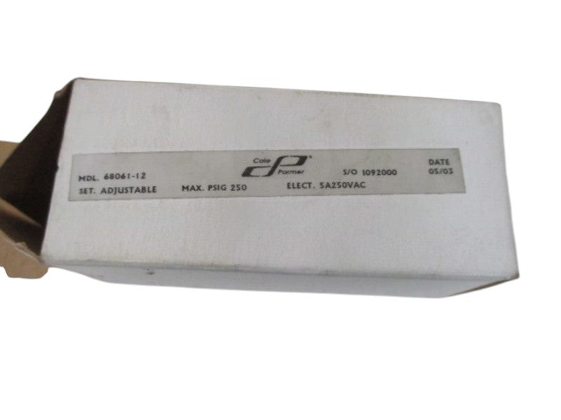 COLE-PARMER 68061-12 SET. ADJUSTABLE  NSMP