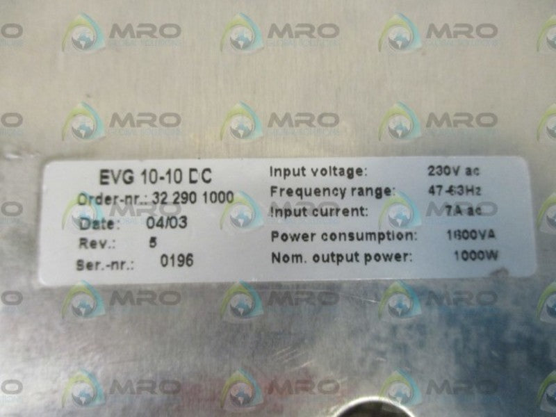 EVG 10-10DC  NSNP