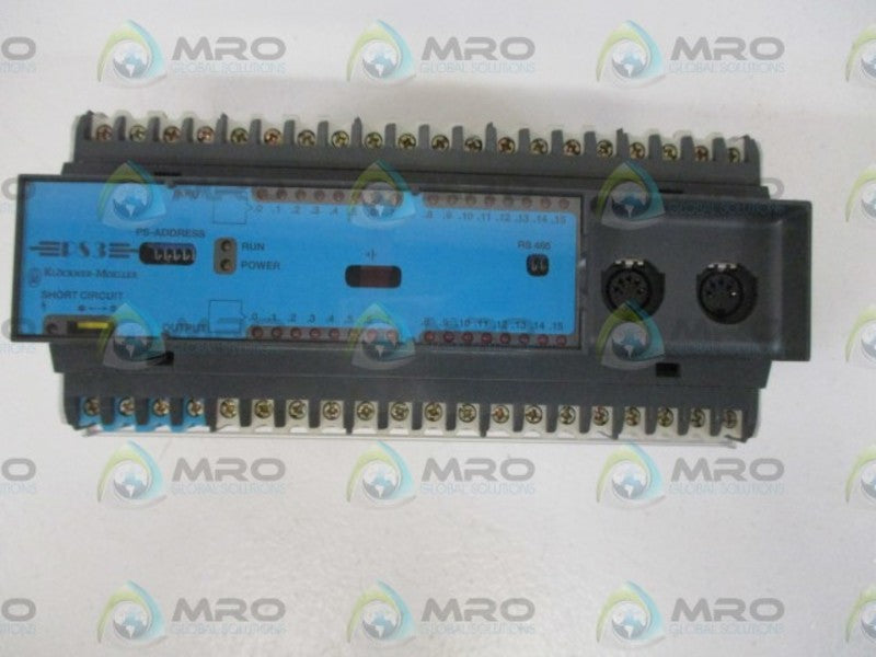 KLOCKNER-MOELLER PS 3 V1.7 CONTROLLER MODULE  NSNP