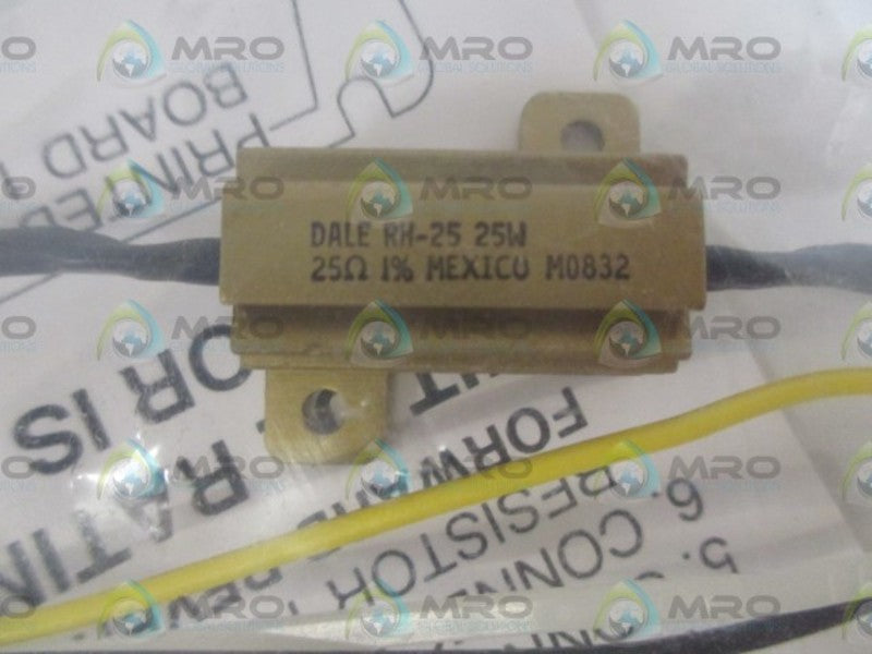 LOT OF 4 DALE RH-25 25W POWER RESISTOR NSNP IN A BAG