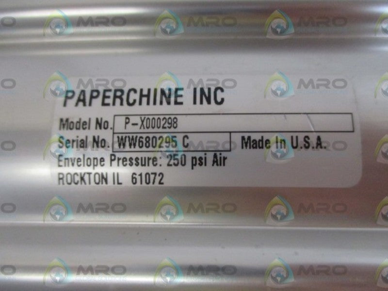 PAPERCHINE INC. P-X000298 AIR CYLINDER  NSNP