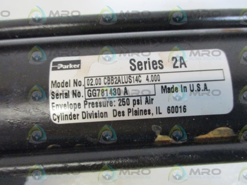 PARKER 0.200 CBB2ALUS14C 4.000 CYLINDER  UNMP