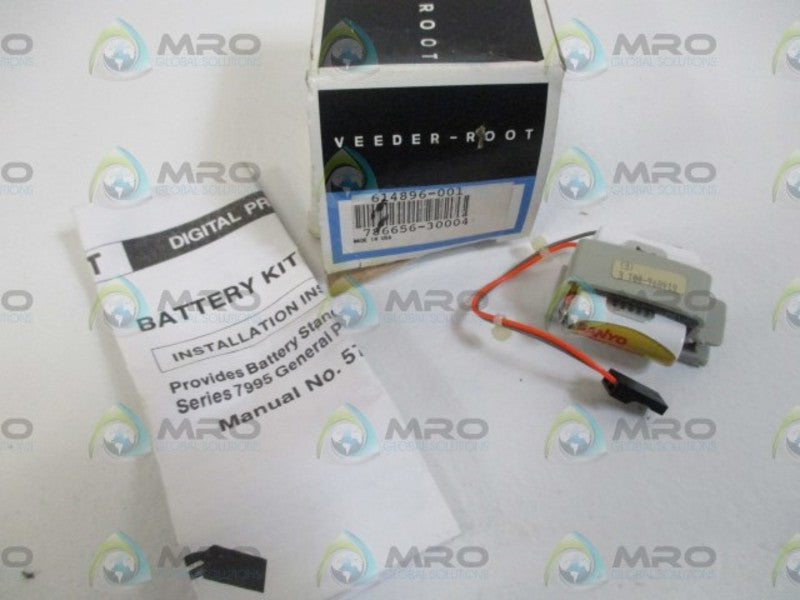 VEEDER-ROOT 614896-001 REPLACEMENT RECHARGEABLE BATTERY  NSMP