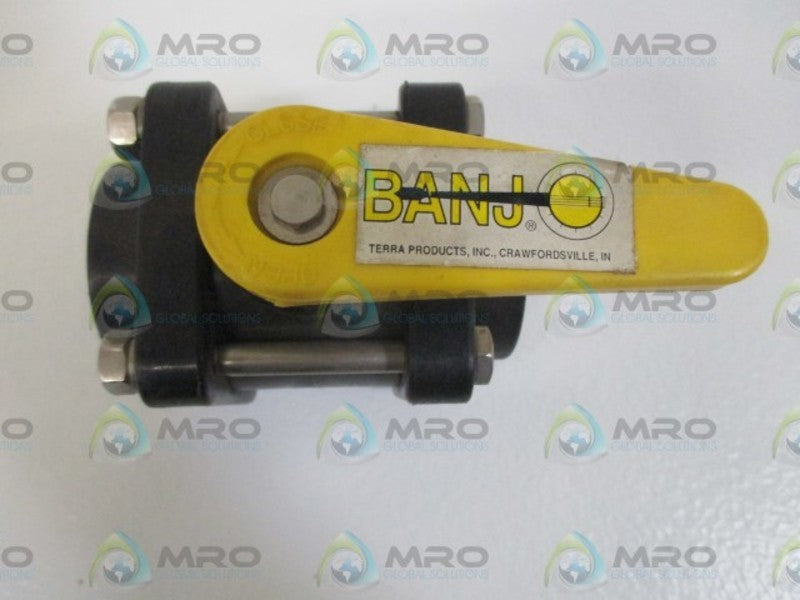 TERRA PRODUCTS 1/2" BALL VALVE NSNP  OUT OF A BOX