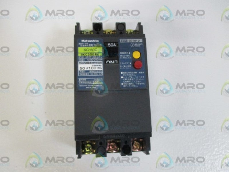 MATSUSHITA KC-50C CIRCUIT BREAKER  NSMP