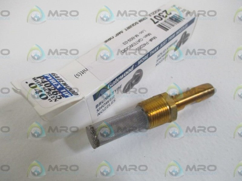 GATEWOOD P40265 TRIM SQUIRT NOZZLE .040"  NSMP