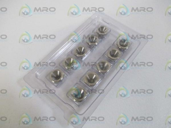 GATEWOOD S-NDL40 STAINLESS SHWR W/OUT "O" RING .040"(10QTY.)  NSNP