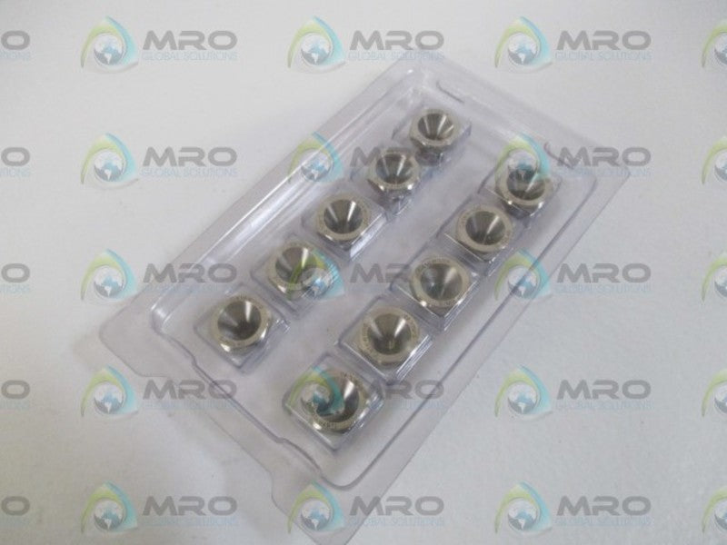 GATEWOOD S-NDL40 STAINLESS SHWR W/OUT "O" RING .040"(10QTY.)  NSNP