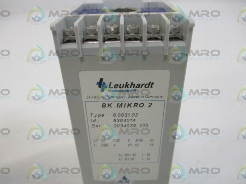 BK MIKRO  8.0031.02 CONTROLLER  NSMP